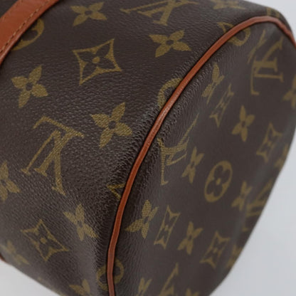 Louis Vuitton Papillon Handbag Monogram Canvas, BROWN, CANVAS, Handbag