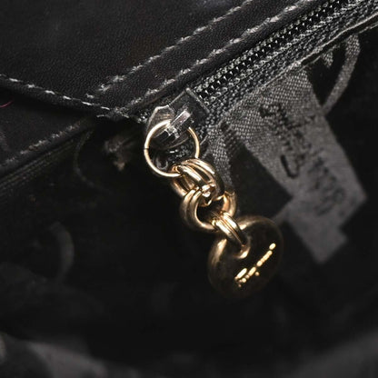 Salvatore Ferragamo Vintage Shoulder Bag Leather, BLACK, LEATHER, Shoulder bag