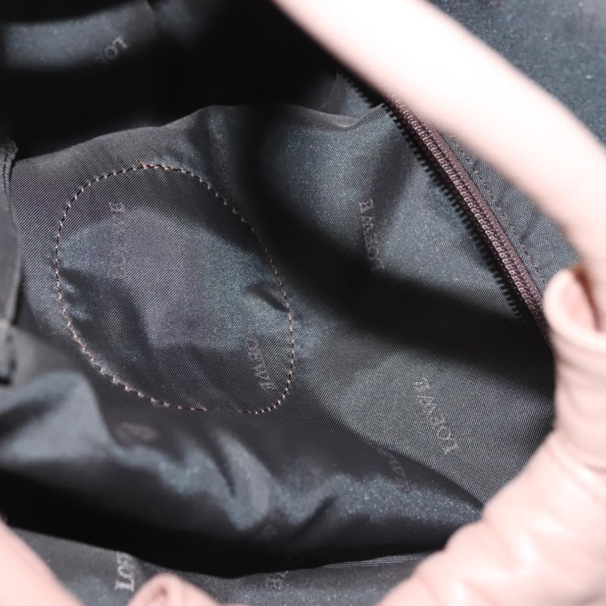 Loewe Anagram Logo Nappa Aire Hand Bag Leather, PINK, LEATHER, Handbag