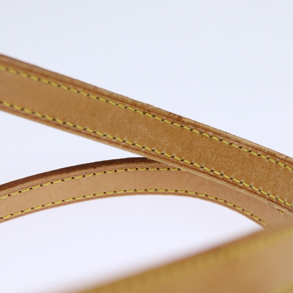 Louis Vuitton Bucket Bag Leather, BEIGE, LEATHER, Handbag