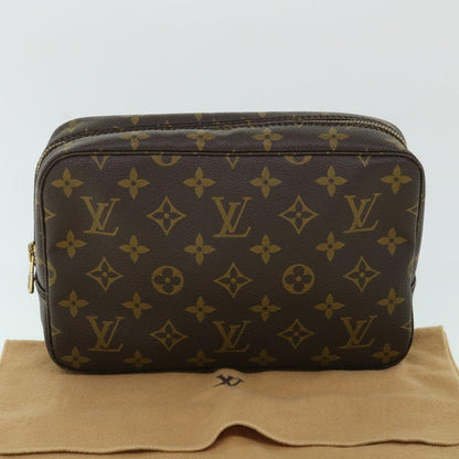 Louis Vuitton Trousse Toilette Monogram Canvas, BROWN, CANVAS, Clutche & pouche