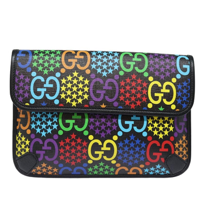 Gucci Sac bandoulière psychédélique Canvas Leather, MULTICOLOUR, PVC, Crossbody bag