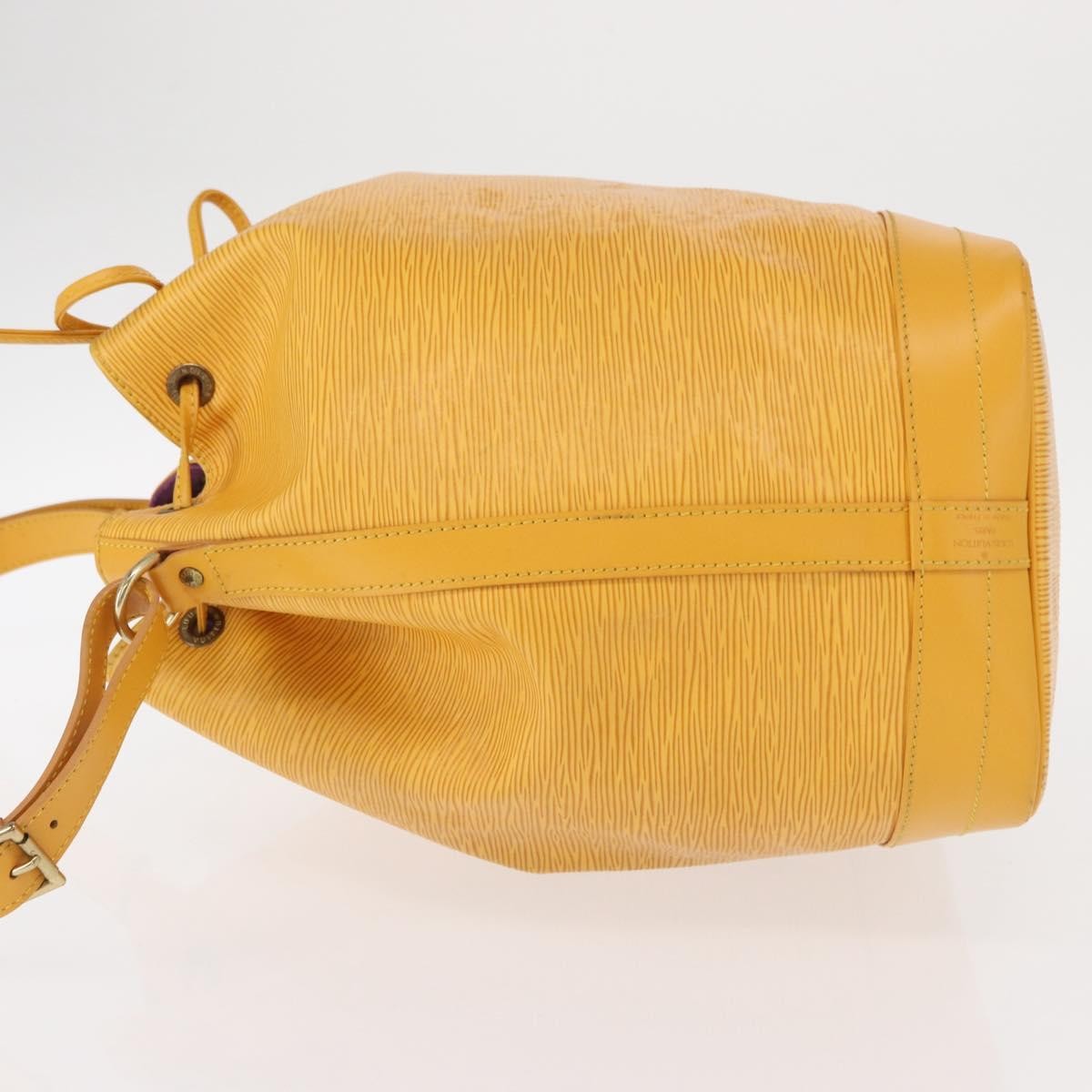 Louis Vuitton Noe Handbag Epi Leather, YELLOW, LEATHER, Shoulder bag