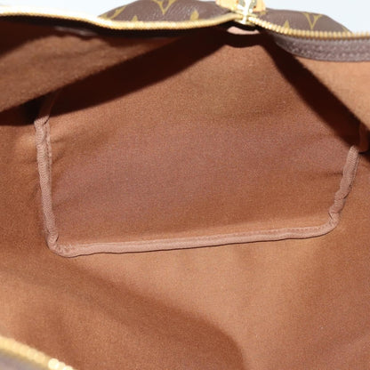 Louis Vuitton Keepall Bag Monogram Canvas, BROWN, CANVAS, Travel bag