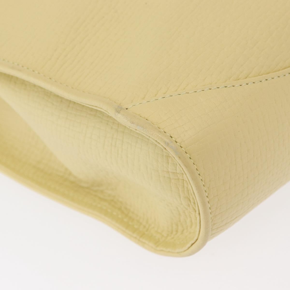 Loewe Vintage Shoulder Bag Leather, YELLOW, LEATHER, Shoulder bag