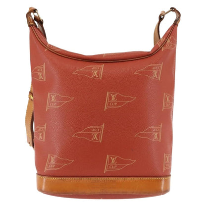 Louis Vuitton Cup le touquet shoulder bag Cup Canvas, RED, CANVAS, Shoulder bag