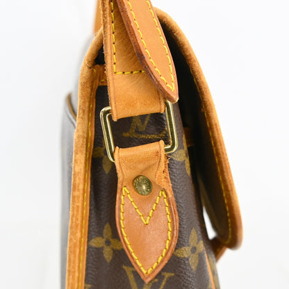 Louis Vuitton Sac Gibeciere Messenger Bag Monogram Canvas, Brown, Canvas, Shoulder Bag