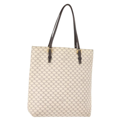 Celine Vintage Macadam Tote bag Canvas, WHITE, CANVAS, Tote bag