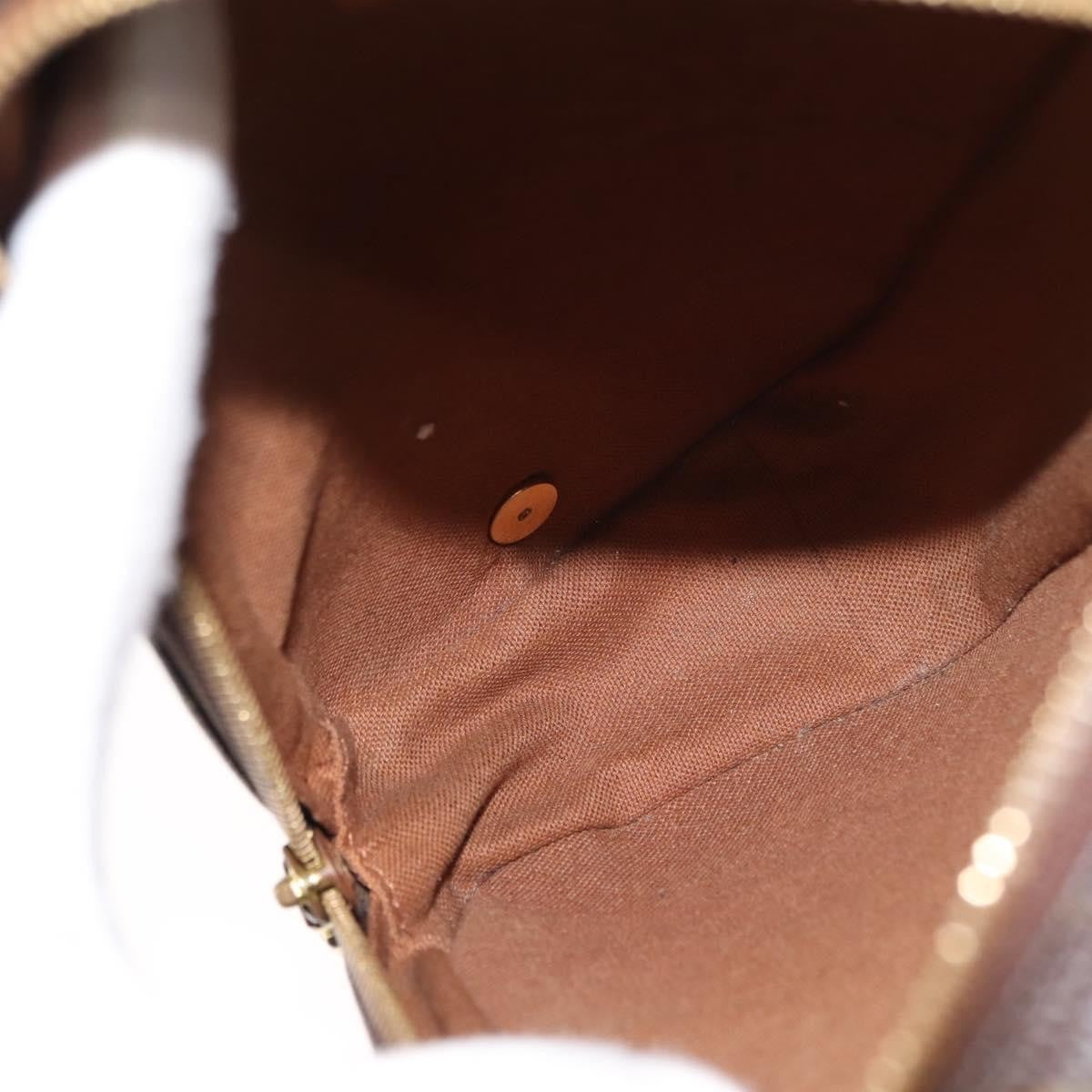 Louis Vuitton Pochette Gange Monogram Canvas, BROWN, CANVAS, Clutche & pouche