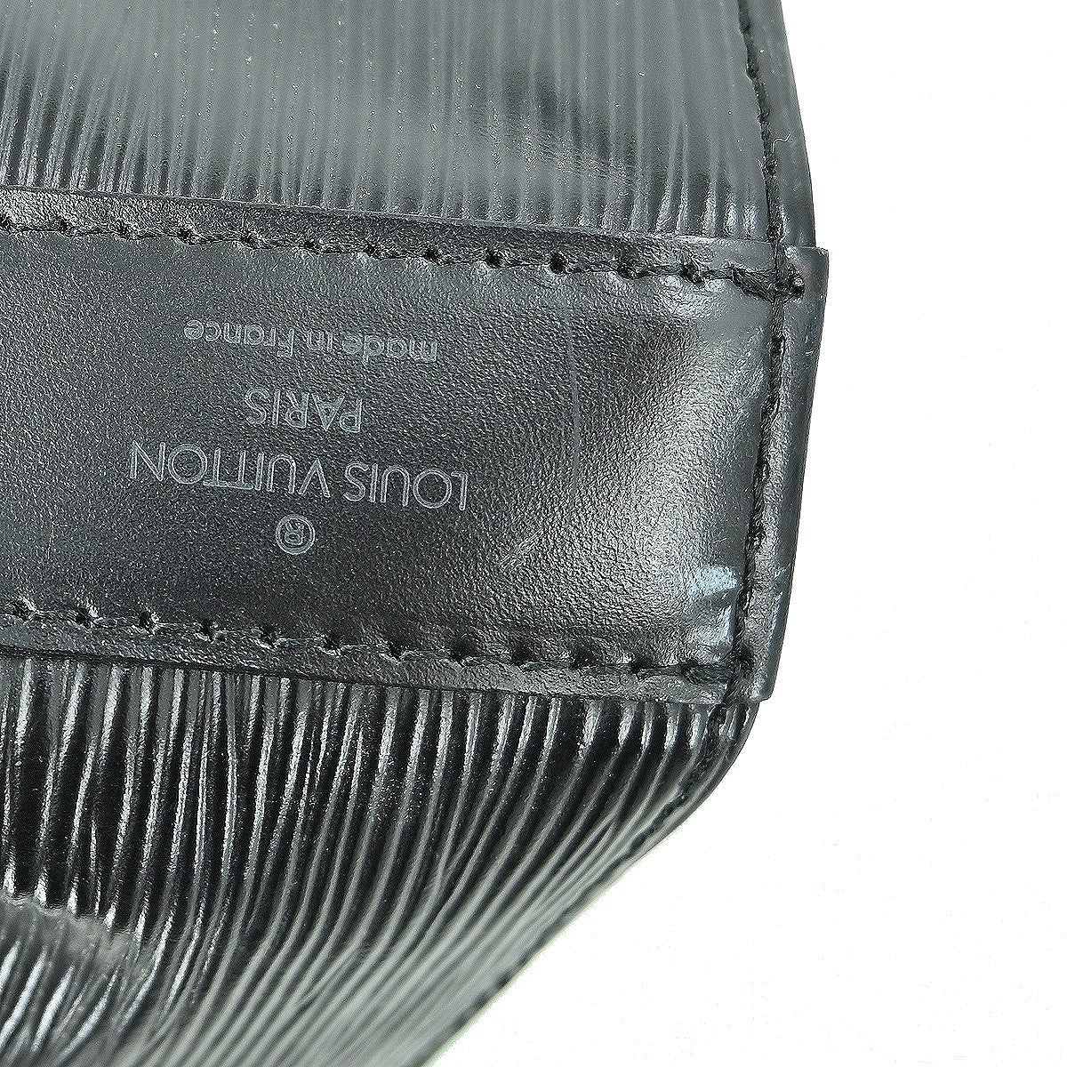 Louis Vuitton Sac a Dos Drawstring Backpack Epi Leather, BLACK, LEATHER, Backpack