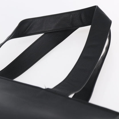 Balenciaga Everyday Carry Tote Leather, BLACK, LEATHER, Tote bag