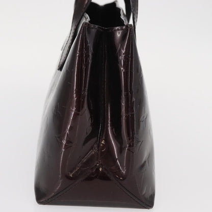 Louis Vuitton Wilshire Handbag Monogram Vernis, BURGUNDY, PATENT_LEATHER, Tote bag