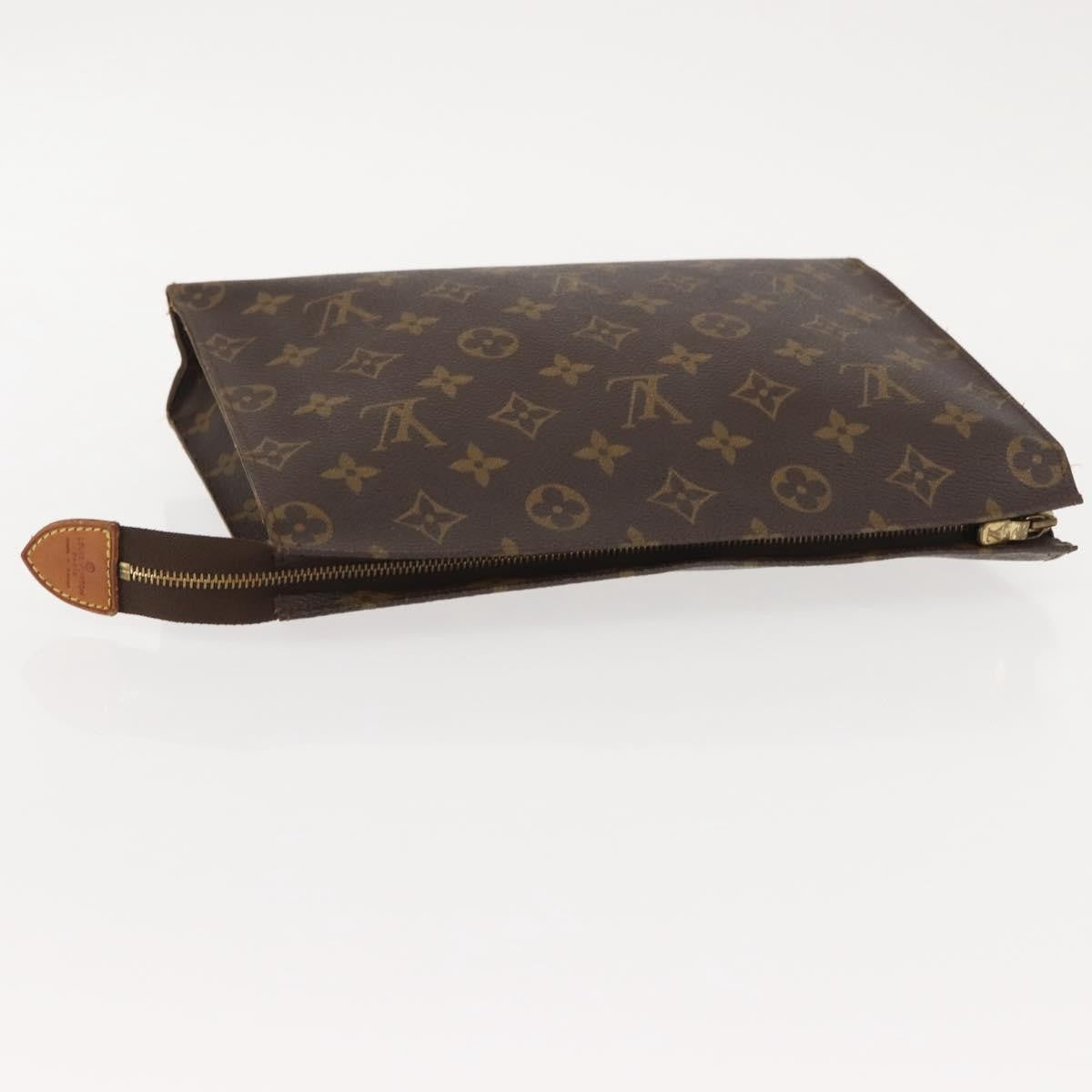 Louis Vuitton Poche Toilette NM Monogram Canvas, BROWN, CANVAS, Toiletry Case