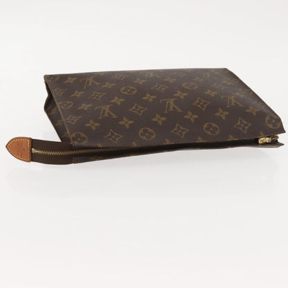 Louis Vuitton Poche Toilette NM Monogram Canvas, BROWN, CANVAS, Toiletry Case