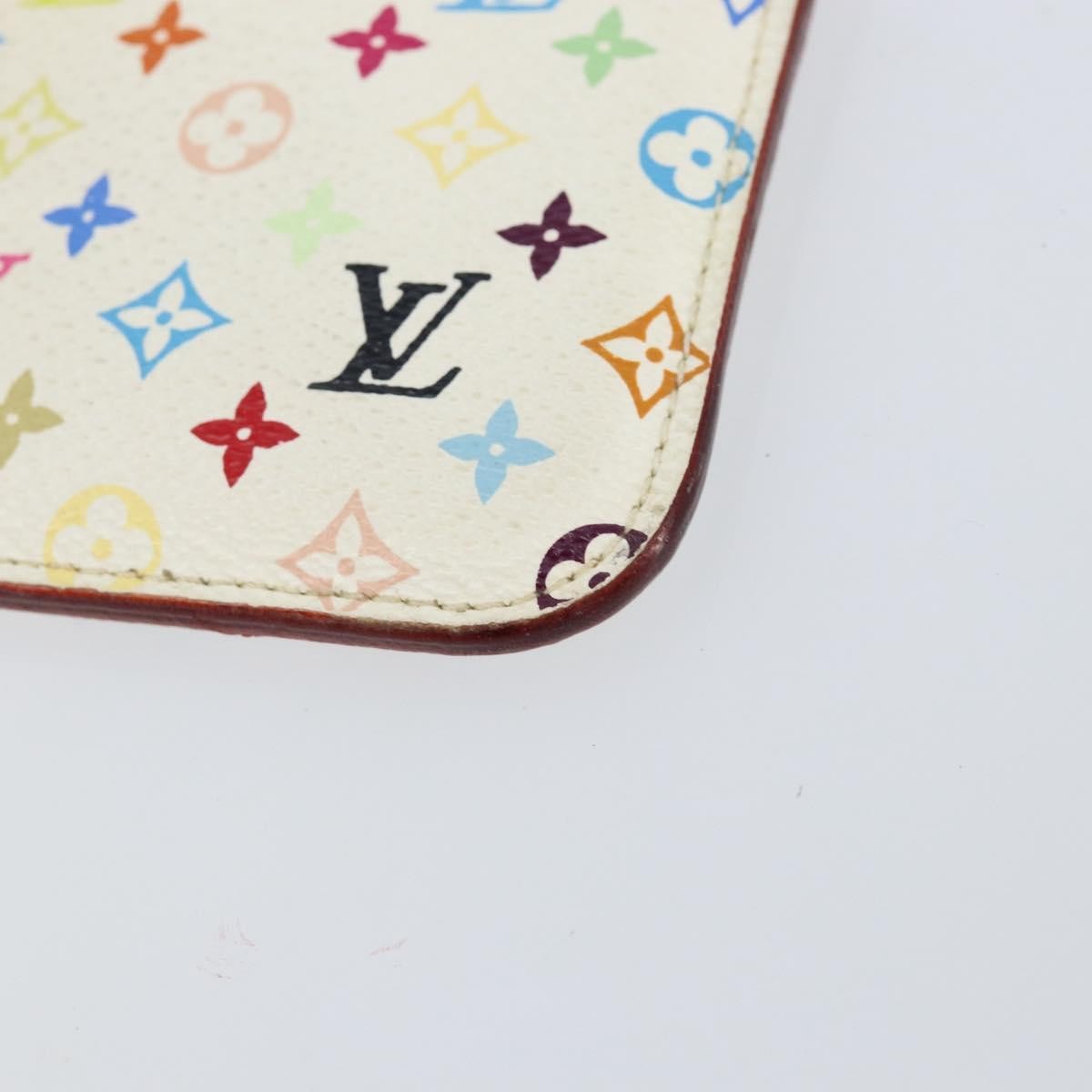 Louis Vuitton Pochette Cles Key Pouch Reverse Monogram Giant, MULTICOLOUR, CANVAS, Clutche & pouche