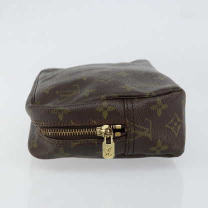 Louis Vuitton Trousse Toiletry Pouch Monogram Canvas, BROWN, CANVAS, Toiletry Case
