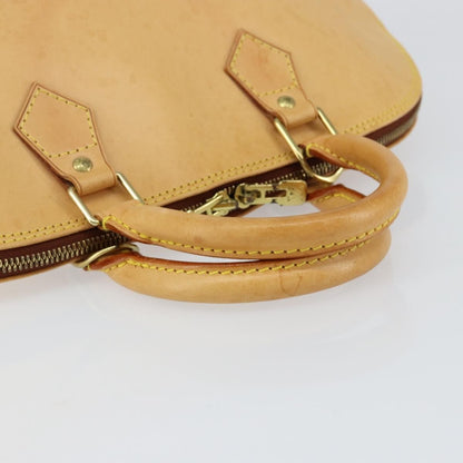 Louis Vuitton Alma Handbag Nomade Leather, BEIGE, LEATHER, Handbag