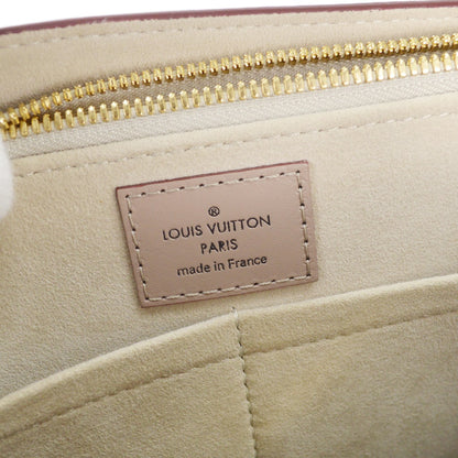 Louis Vuitton Very Tote Monogram Leather, BURGUNDY, LEATHER, Tote bag