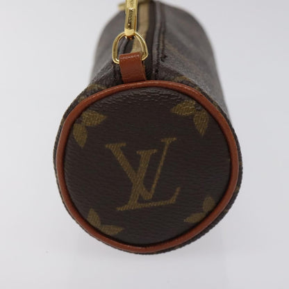Louis Vuitton Papillon Pochette Monogram Canvas, BROWN, CANVAS, Handbag