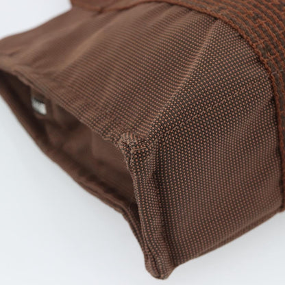 Hermes Fourre-tout Herline Fourre-tout Herline, Brown, Canvas, Tote Bag