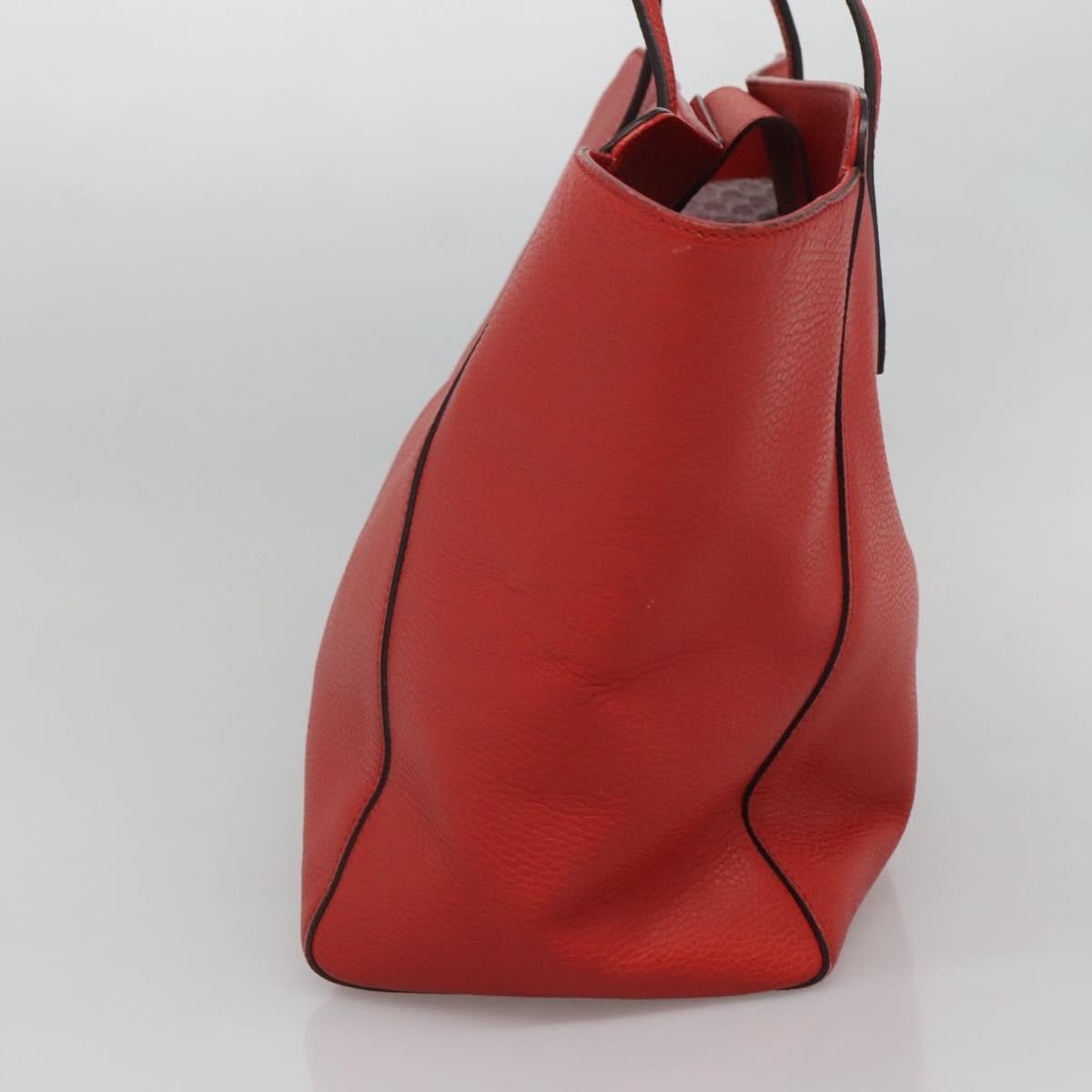 Gucci Swing Tote Leather, RED, LEATHER, Tote bag