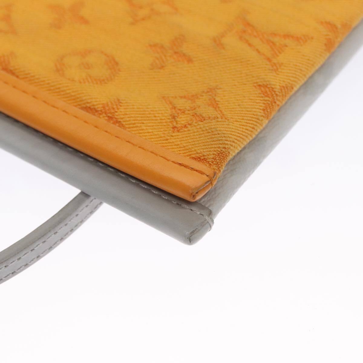 Louis Vuitton Double Flat Messenger Bag Limited Edition Logo Story Monogram Canvas and Denim, MULTICOLOUR, CANVAS, Shoulder bag