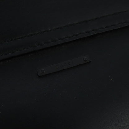 Gucci Vintage Shoulder Bag Leather, BLACK, LEATHER, Shoulder bag