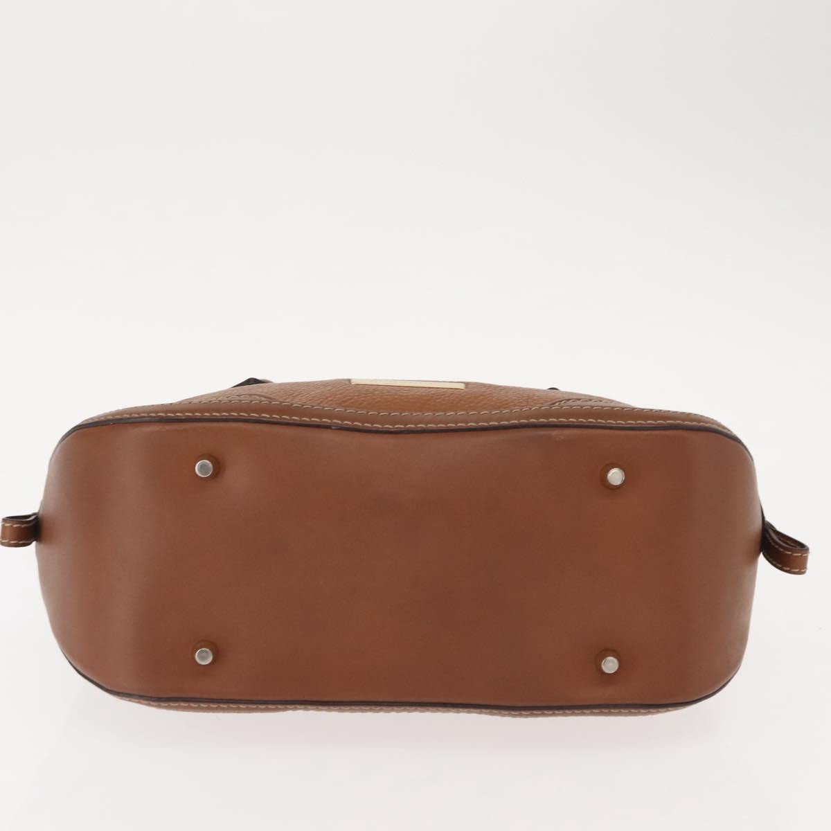 Burberry Orchard Bag Smooth Leather, BROWN, LEATHER, Handbag