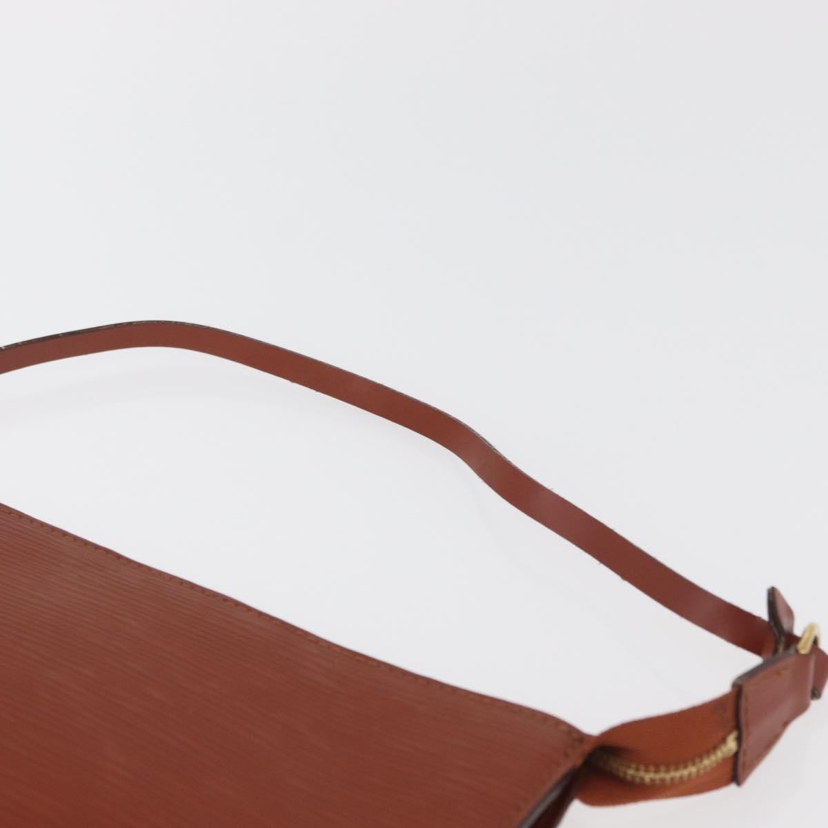 Louis Vuitton Pochette Accessoires Epi Leather, Brown, Leather, Clutch