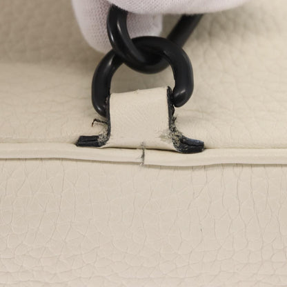 Louis Vuitton Christopher Backpack Taurillon Leather, WHITE, LEATHER, Shoulder bag