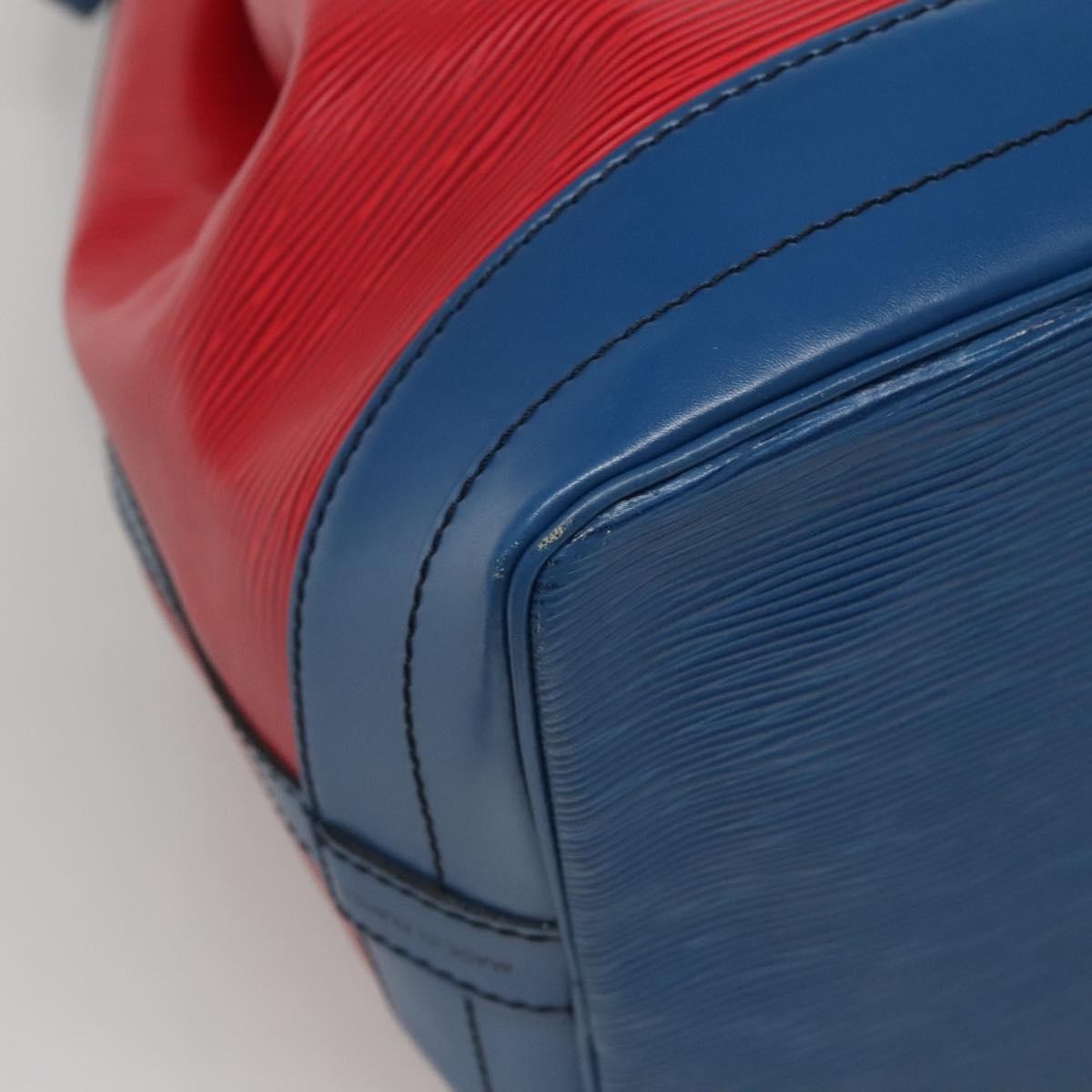 Louis Vuitton Bicolor Noe Handbag Epi Leather, RED, LEATHER, Handbag