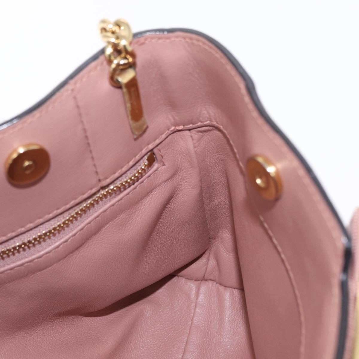 Salvatore Ferragamo Vala Shoulder Bag Leather, PINK, LEATHER, Shoulder bag