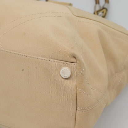 Chanel Vintage Cruise Line No.5 Tote Quilted Canvas, BEIGE, CANVAS, Tote bag