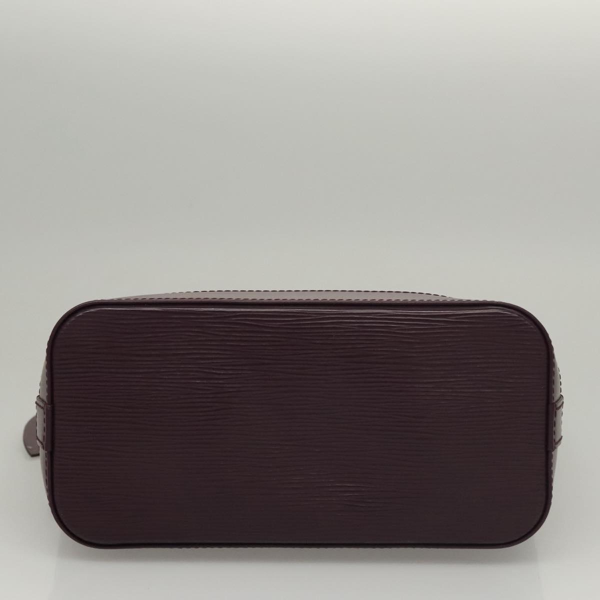 Louis Vuitton Lockit Handbag Epi Leather, PURPLE, LEATHER, Handbag