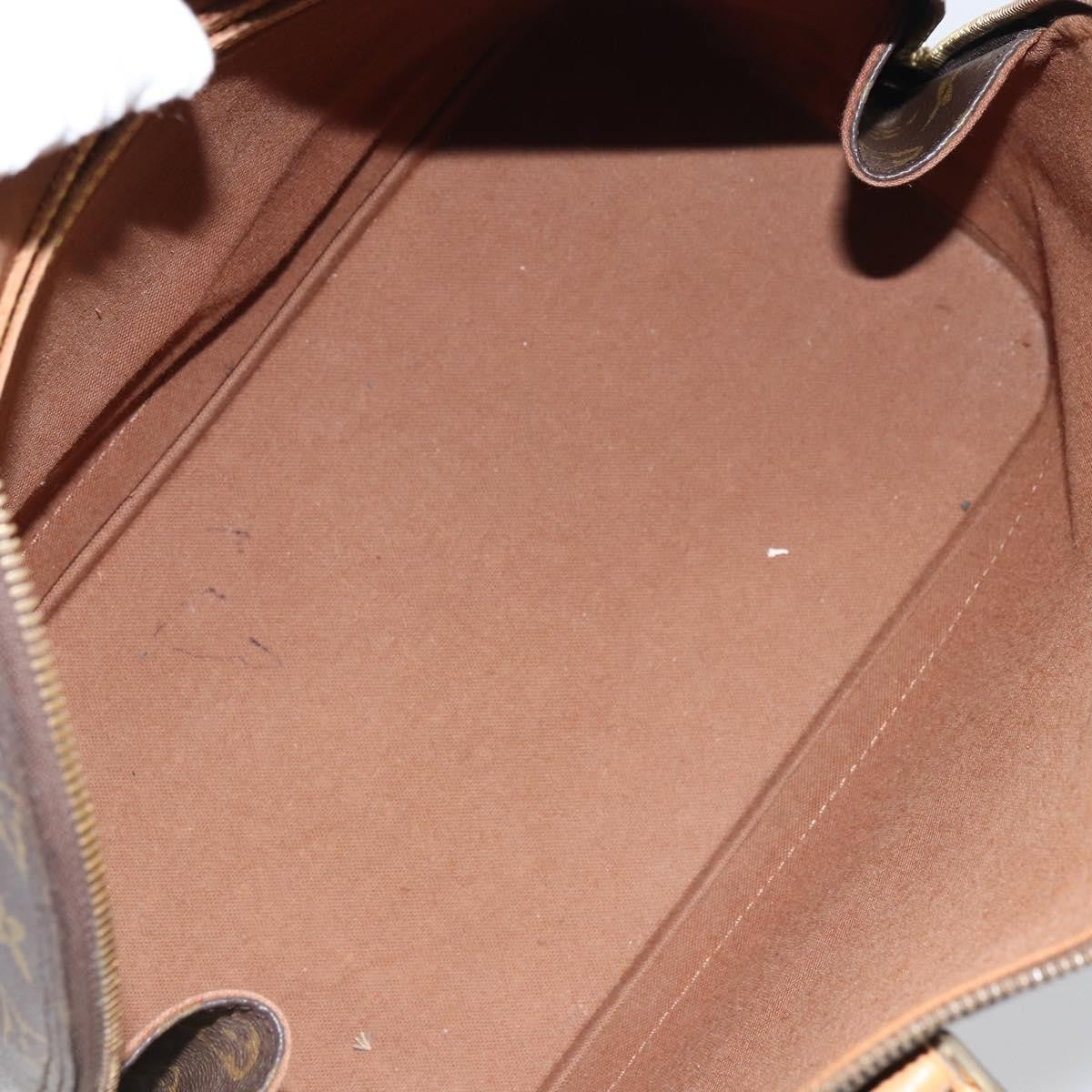 Louis Vuitton Alma Handbag Monogram Canvas, BROWN, CANVAS, Handbag