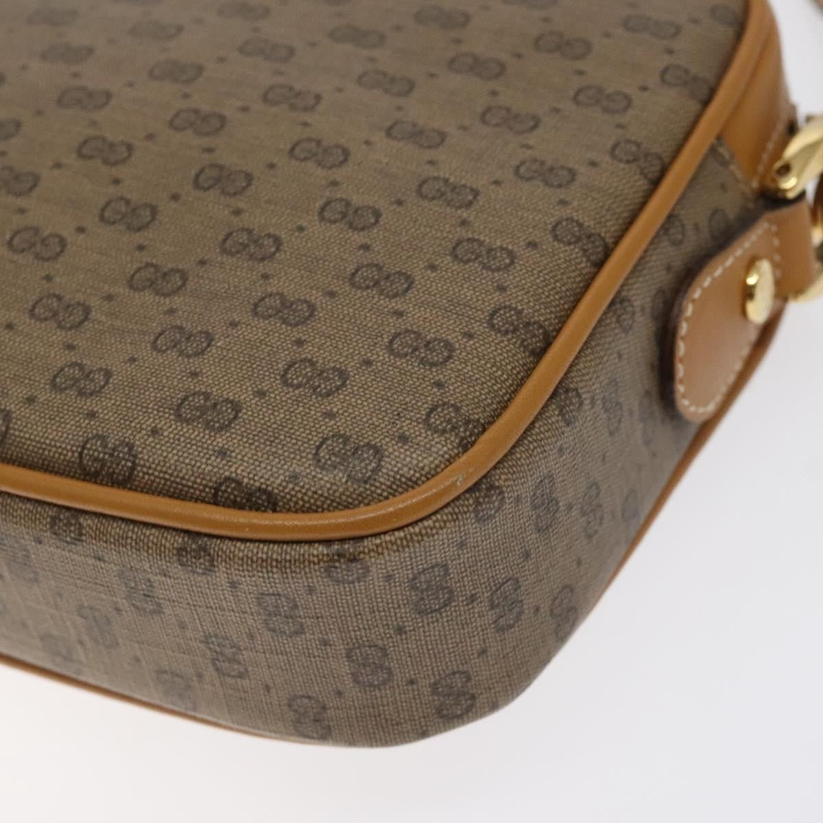 Gucci Zip Pouch GG Canvas, BEIGE, PVC, Shoulder bag