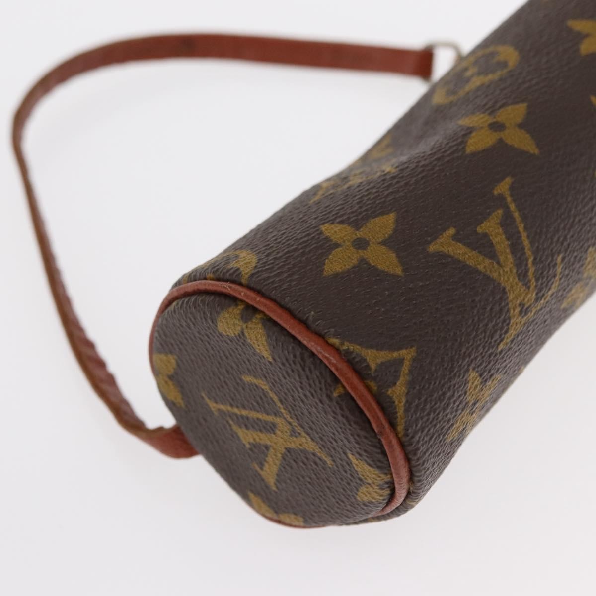 Louis Vuitton Papillon Pochette Monogram Canvas, BROWN, CANVAS, Clutche & pouche