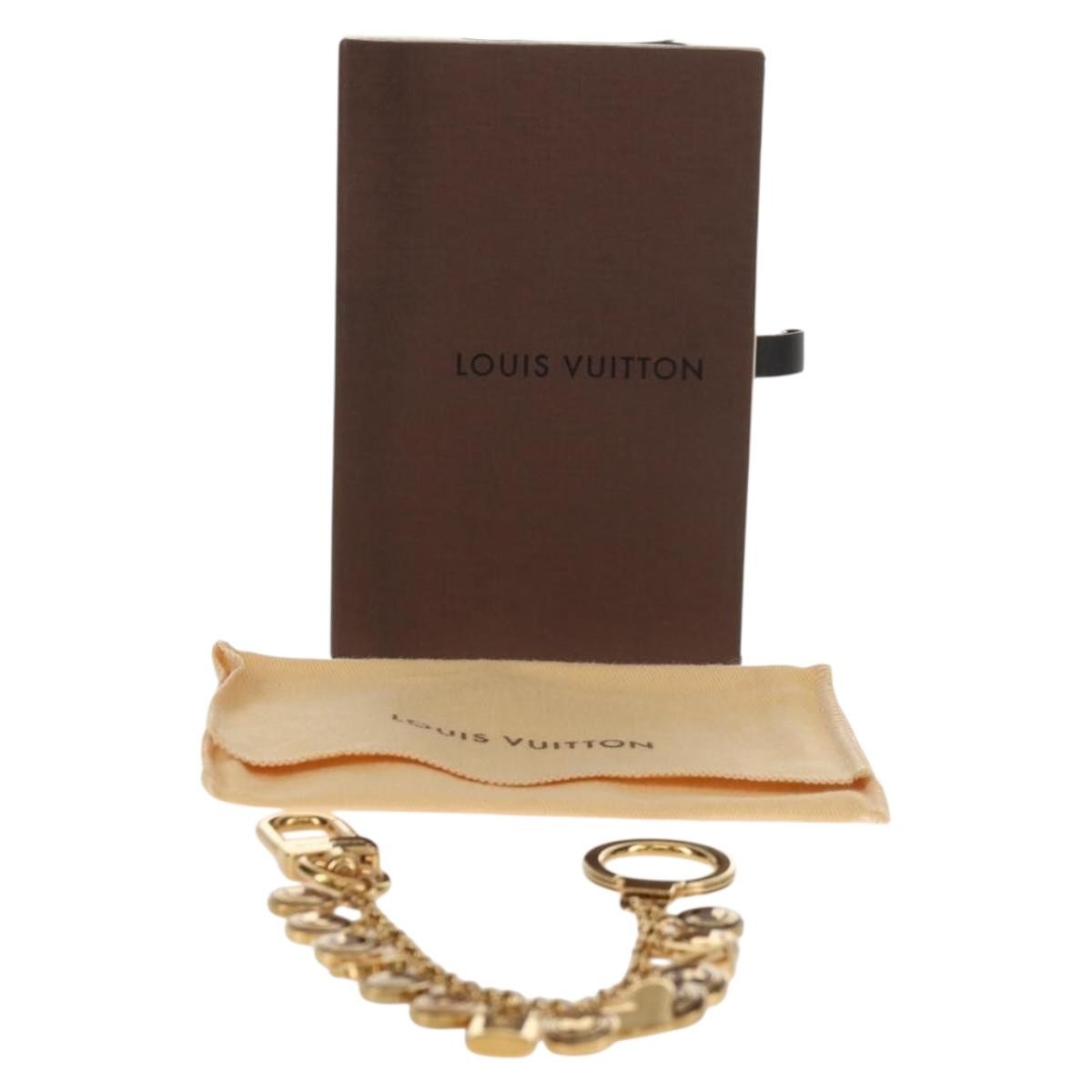Louis Vuitton Pastilles Bag Charm and Key Holder Metal and Enamel, GOLD, METAL, Charms and Keychains