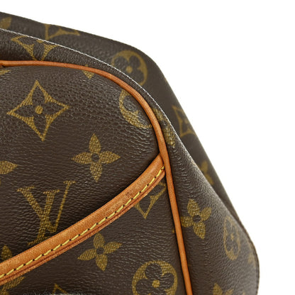 Louis Vuitton Deauville Handbag Monogram Canvas, BROWN, CANVAS, Handbag