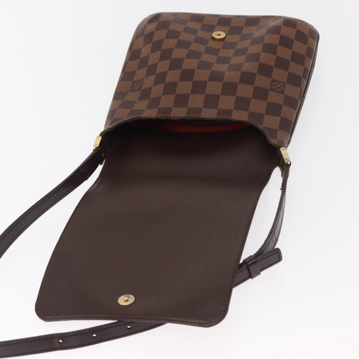 Louis Vuitton Musette Salsa Handbag Damier Canvas, BROWN, CANVAS, Shoulder bag