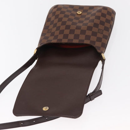 Louis Vuitton Musette Salsa Handbag Damier Canvas, BROWN, CANVAS, Shoulder bag