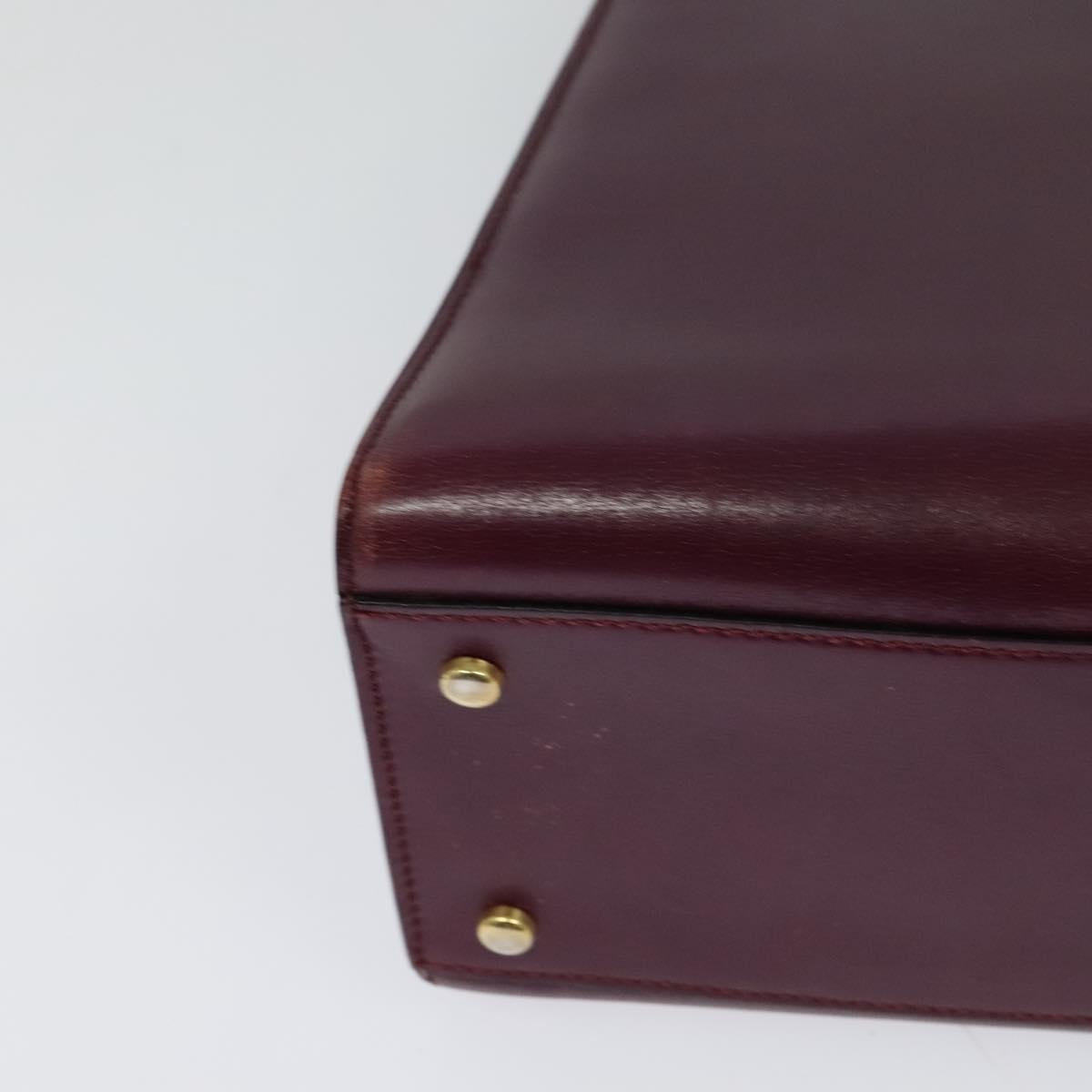 Celine Circle Logo Handbag Leather, PURPLE, LEATHER, Handbag