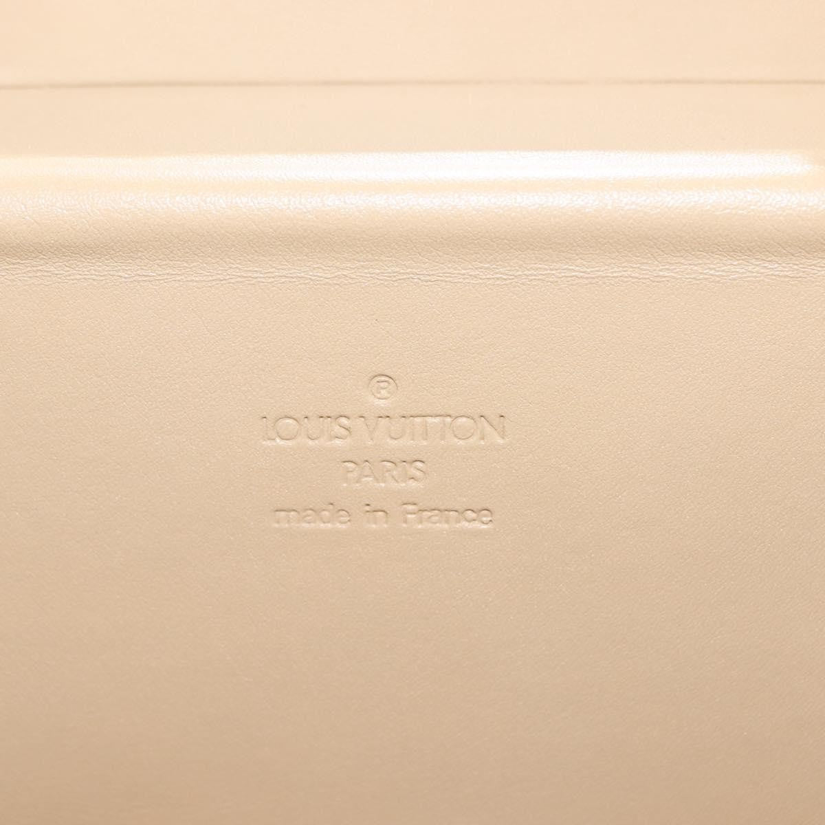 Louis Vuitton Bleecker Box Bag Monogram Vernis, BEIGE, PATENT_LEATHER, Clutche & pouche