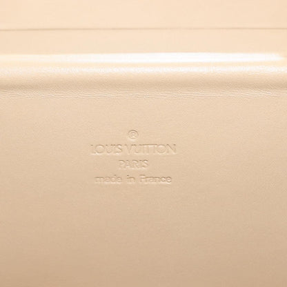 Louis Vuitton Bleecker Box Bag Monogram Vernis, BEIGE, PATENT_LEATHER, Clutche & pouche