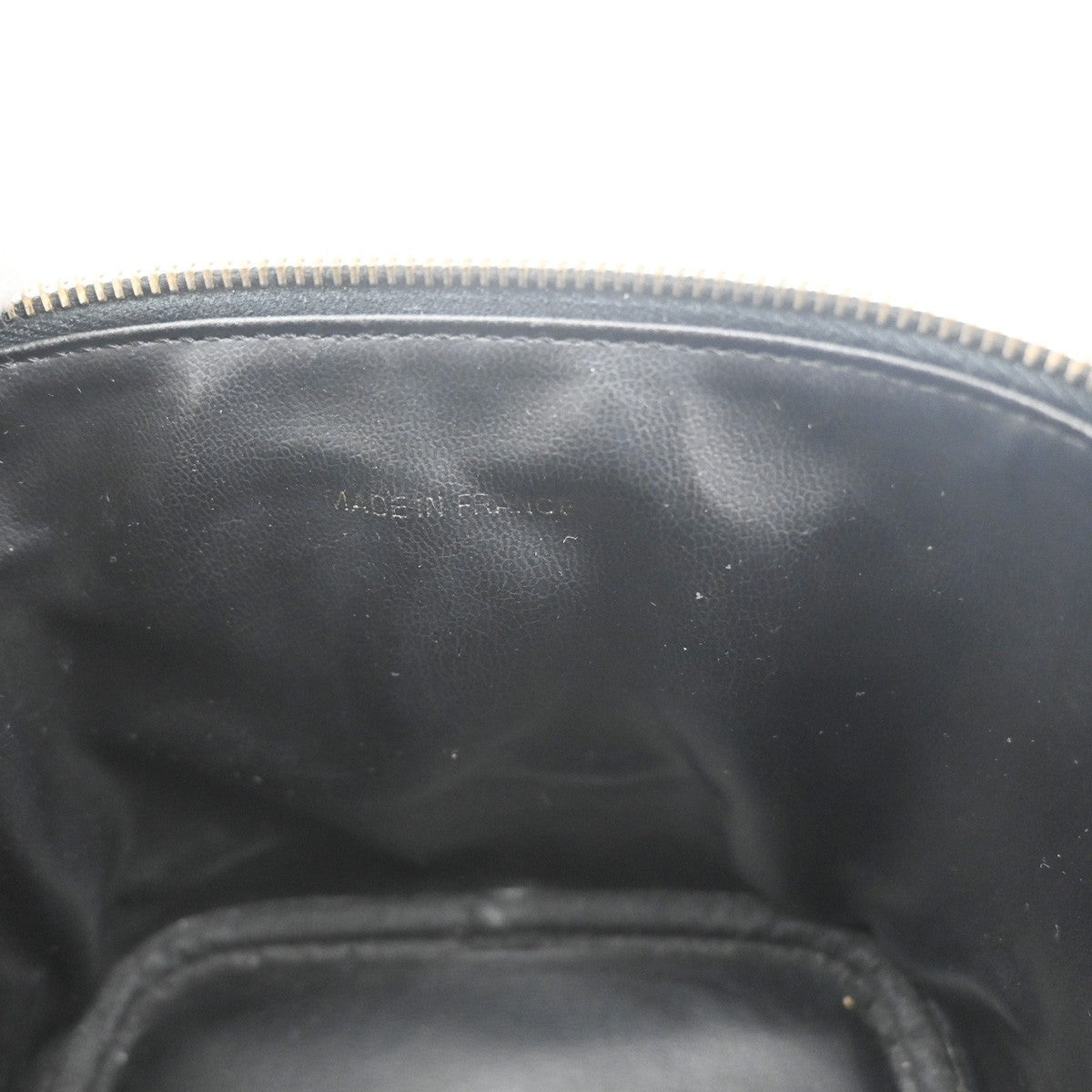 Chanel Vintage Timeless Cosmetic Case Caviar, Black, Leather, Handbag