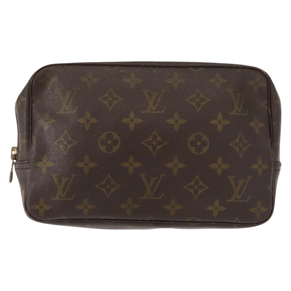Louis Vuitton Trousse Toilette Monogram Canvas, BROWN, CANVAS, Clutche & pouche
