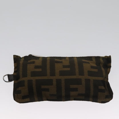 Fendi Roll Tote Zucca Canvas, BROWN, CANVAS, Tote bag