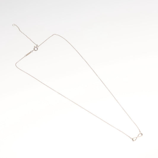 Tiffany & Co. Infinity Pendant Necklace Silver, SILVER, SILVER, Necklace