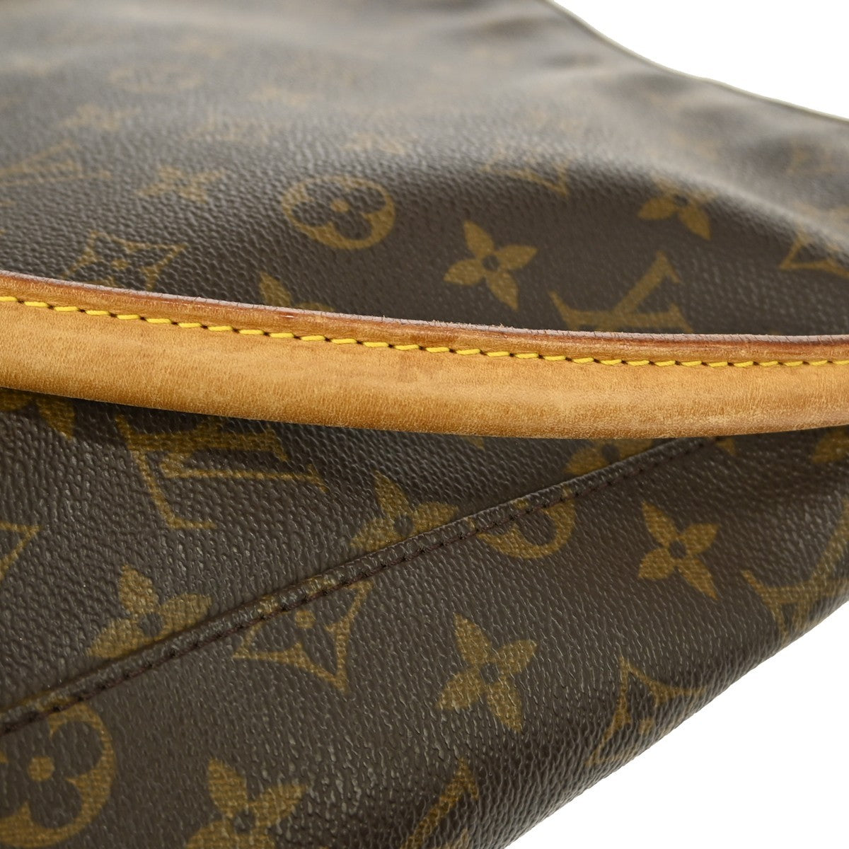 Louis Vuitton Looping Handbag Monogram Canvas, BROWN, CANVAS, Handbag