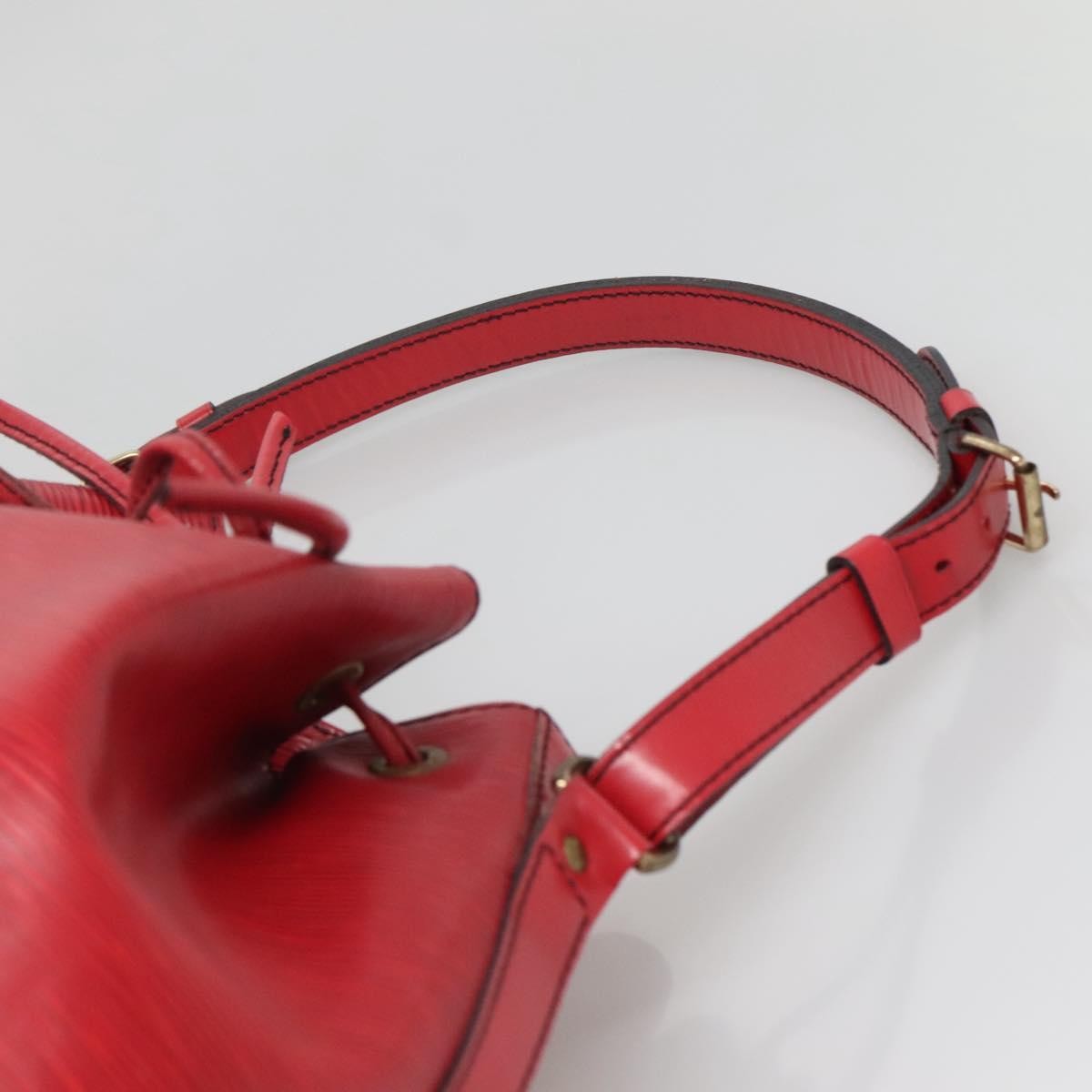 Louis Vuitton Noe Handbag Epi Leather, RED, LEATHER, Handbag